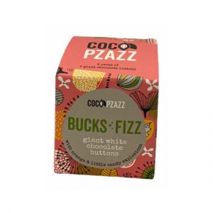 Bucks Fizz Giant White Chocolate Buttons