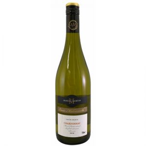 Bottle of Marcel Martin Chardonnay Vin de France