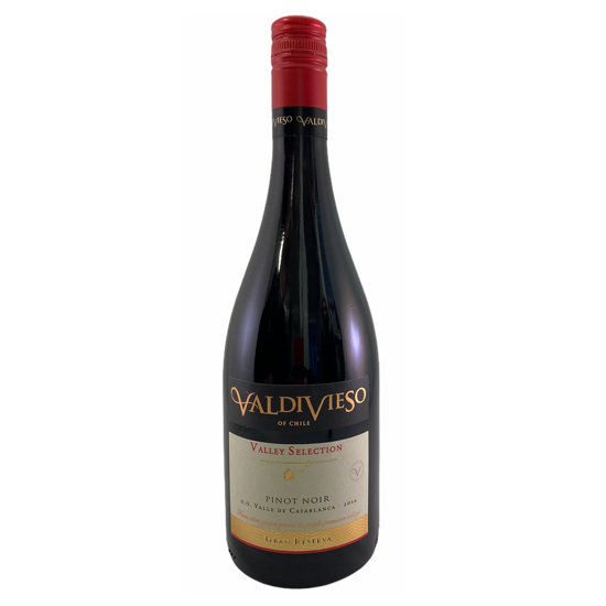 Bottle of Valdivieso Valley Selection Pinot Noir