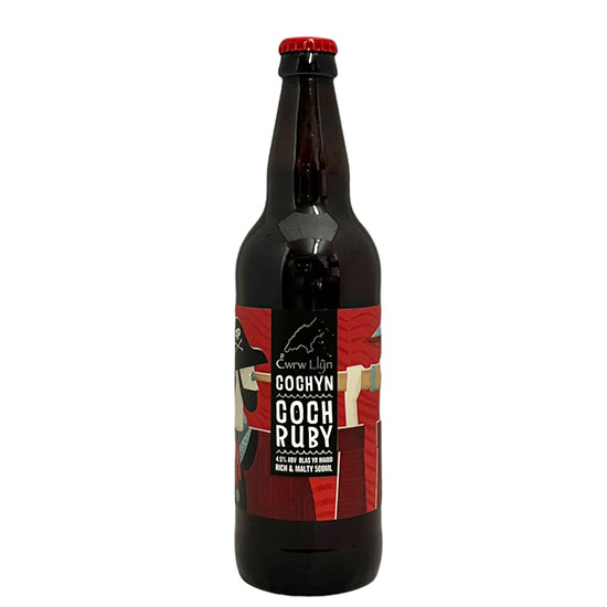 Cwrw Llyn Cochyn Ruby