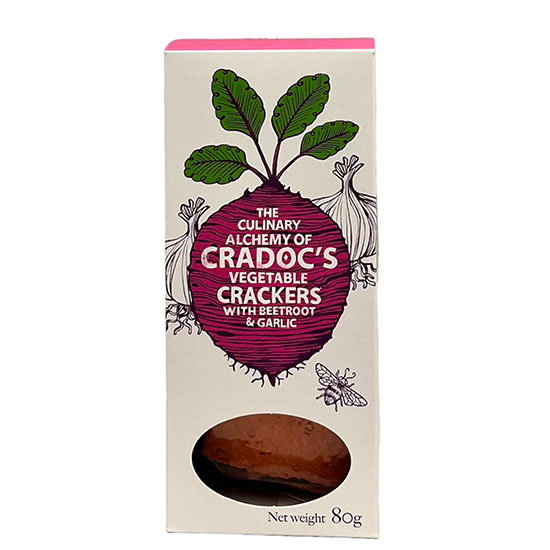 Cradocs Vegtable Beetroot crcackers
