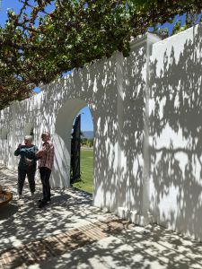 Beautiful buildings of the Krone winery